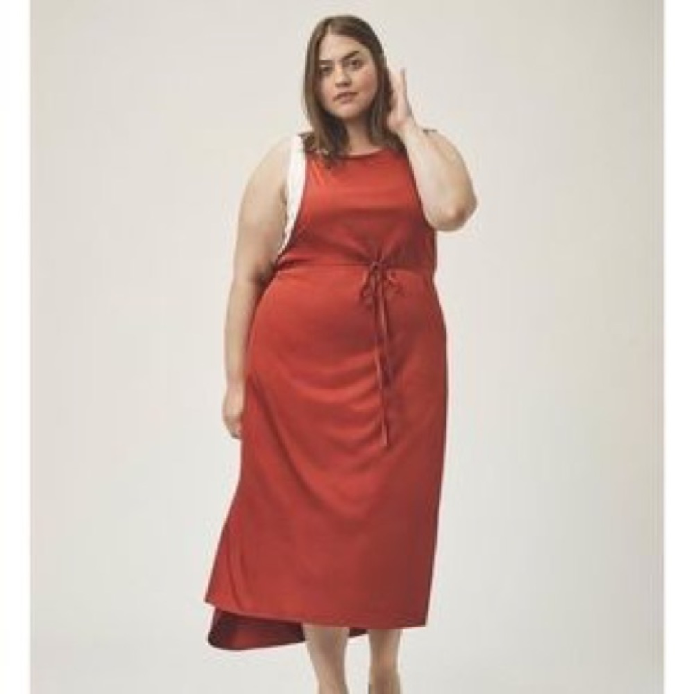 Universal Standard Silky Pinafore Dress